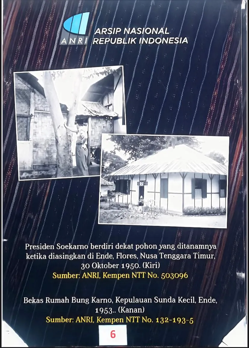 Cover CITRA KABUPATEN ENDE DALAM ARSIP "PRESIDEN SOEKARNO BERDIRI DEKAT POHON YANG DITANAMNYA KETIKA DIASINGKAN DI ENDE, FLORES, NUSA TENGGARA TIMUR, 30 OKTOBER 1950"