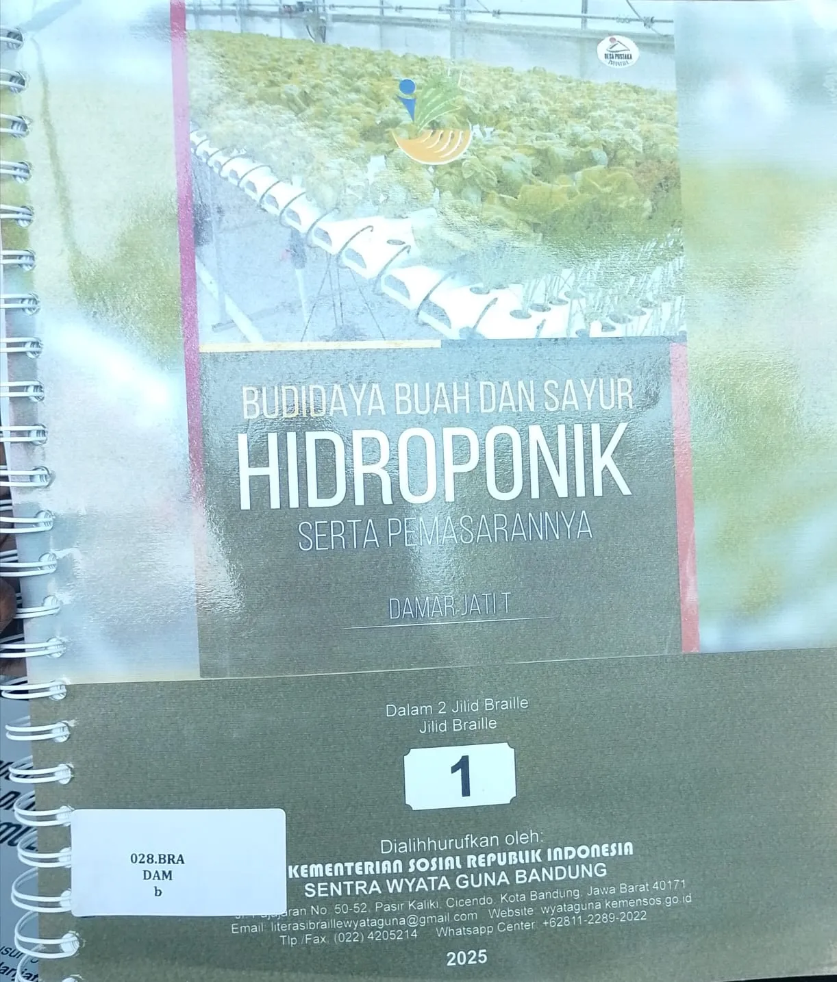 Cover Budidaya Buah dan Sayur Hidroponik