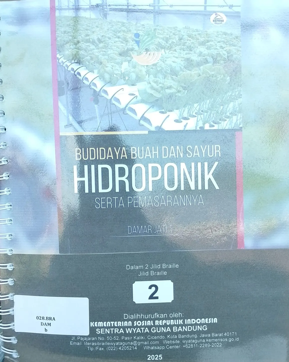 Cover Budidaya Buah dan Sayur Hidroponik