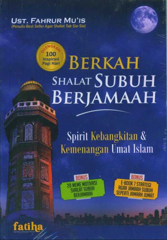 Cover Berkah Shalat Subuh Berjamaah / Fahruh Mu'is
